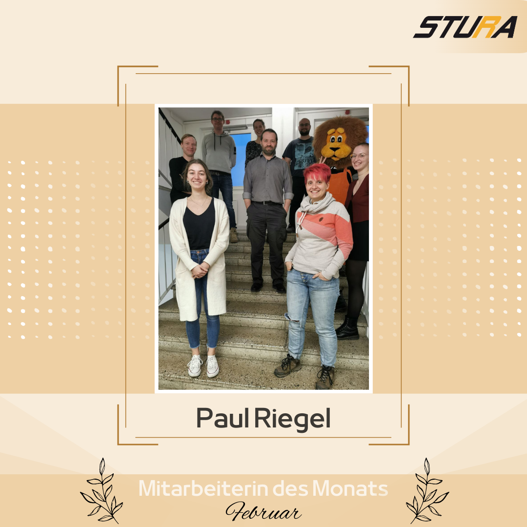 Mitarbeiter des Monats Februar 2022 Paul Riegel