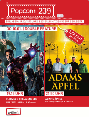 double feature: Avengers/ Adams Äpfel